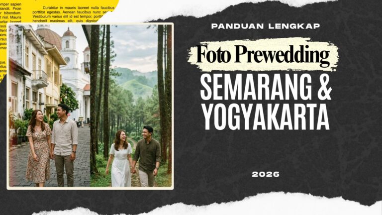 Foto Prewedding Semarang & Yogyakarta 2026