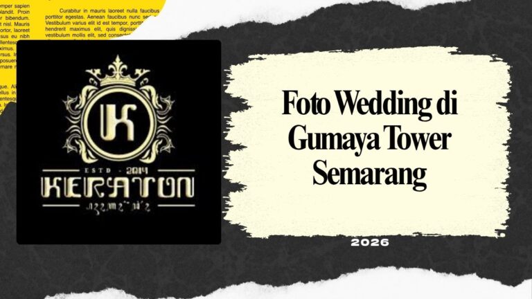 Foto Wedding di Gumaya Tower Semarang