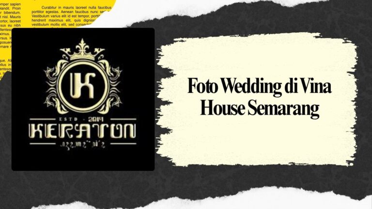 Foto Wedding di Vina House Semarang