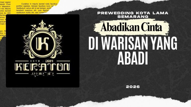 Prewedding Kota Lama Semarang